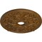 Ekena Millwork Jamie Ceiling Medallion (Fits Canopies up to 3 7/8"), 23 5/8"OD x 3 7/8"ID x 2 1/8"P, Smokey Topaz CM23JASTF - alternate 4